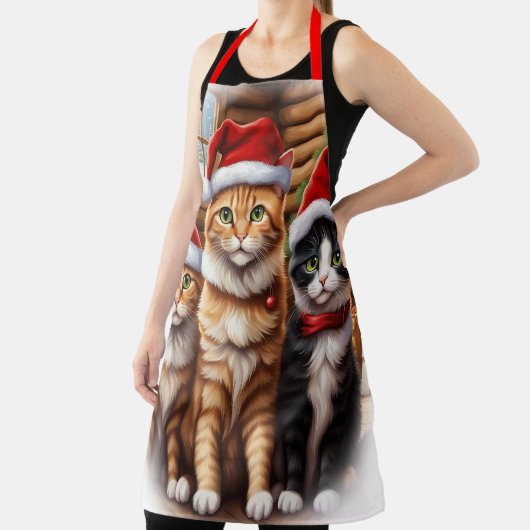 Tablier Noël à Cute Kittens (Insitu)