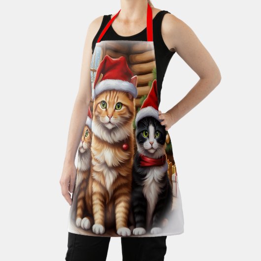 Tablier Noël à Cute Kittens (Insitu)