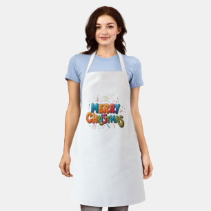 Tablier "Noël à la cuisine"