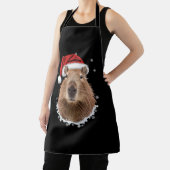 Tablier Noël amusant de Capybara (Insitu)