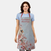 Tablier Noël Ancien Cardinal Apron (Porté)