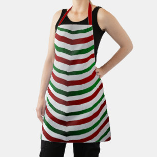 Tablier Noël Aprons Festive Sucre de canne de vacances Apr