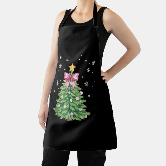 Tablier Noël Arbre Bow Noël (Insitu)