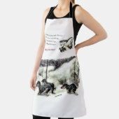 Tablier Noël aux amoureux de Dachshund (Insitu)