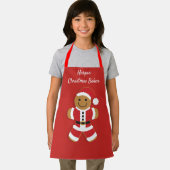 Tablier Noël Baker Nom Red Père Noël Gingpain Homme (Insitu)