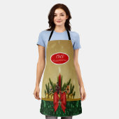 Tablier Noël Balls Branches (Porté)