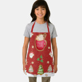 Tablier Noël biscuits de cuisine pour enfants Apron (Insitu)