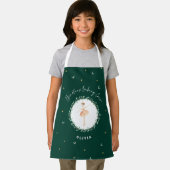 Tablier Noël botanique traditionnel de Ballerina (Insitu)