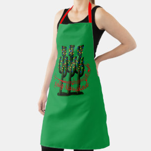 Tablier Noël Cactus Feliz Navidad PAO