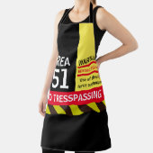 Tablier Noël Cadeau Espace nouveauté Mode AREA 51 (Insitu)