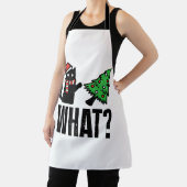 Tablier Noël Chat Tipping Xmas Tree Drôle (Insitu)