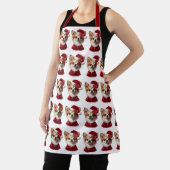 Tablier Noël Chihuahua Père Noël Apron (Insitu)