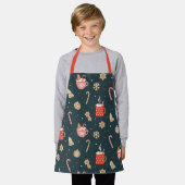 Tablier Noël Coca chaud (Porté)