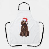 Tablier Noël Cockapoo (Recto)