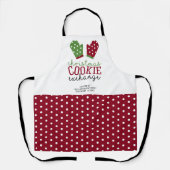 Tablier Noël Cookie Exchange Party Four Mitts (Recto)