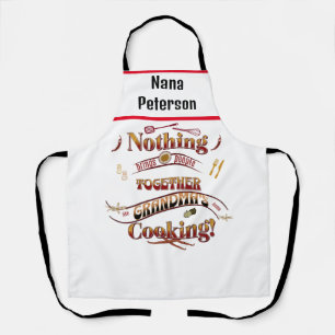 Tablier Noël Cuisine cadeau grand-mère