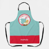 TABLIER NOËL CUITS ET CACAO (Recto)