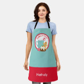 TABLIER NOËL CUITS ET CACAO (Porté)