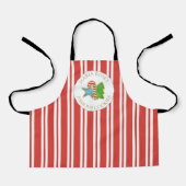 Tablier Noël Cute Baking Whimsical Colorful Cookies (Recto)