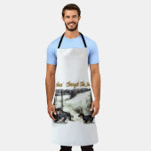 Tablier Noël Dachshund (Porté)