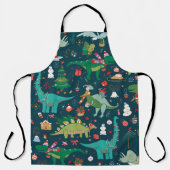 Tablier Noël de Dinosaur : Bonne année (Recto)