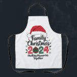 Tablier Noël de famille 2024 Rassembler les souvenirs<br><div class="desc">Noël de famille 2024 Rassembler les souvenirs</div>