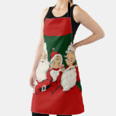 Tablier Noël de la famille père Noël (Insitu)