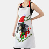 Tablier Noel de Noël blanc (Insitu)