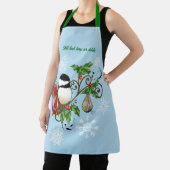 Tablier Noël de poulet d'hiver (Insitu)