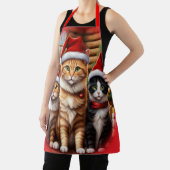 Tablier Noël des chatons mignons (Insitu)
