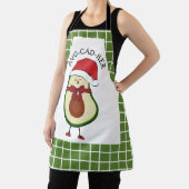Tablier Noël drôle pour son Avocado vert (Insitu)