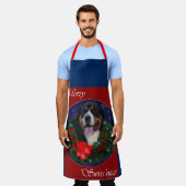 Tablier Noël du Grand Chien de montagne suisse (Porté)