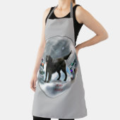 Tablier Noël du réparateur à couche plate (Insitu)