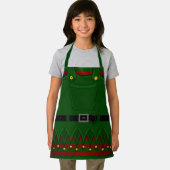Tablier Noël Elf Aprons Festive vacances costume Apron (Insitu)