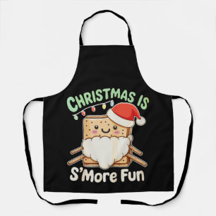 Tablier Noël est encore plus amusant Chapeau de Père Noël