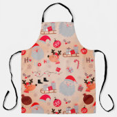 Tablier Noël festif (Recto)