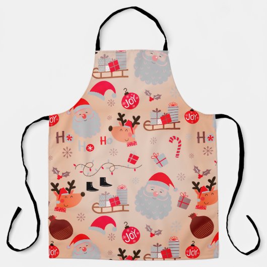 Tablier Noël festif (Recto)