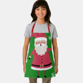 Tablier Noël festif du Père Noël (Insitu)