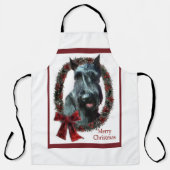 Tablier Noël Giant Schnauzer (Recto)