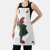 Tablier Noël Gnome Apron | Vacances d'impression complètes (Insitu)