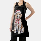 Tablier Noël Golden Retriever Lover Dog Mama (Insitu)