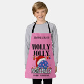Tablier Noël HOLLY JOLLY PICKLEBALLY (Porté)