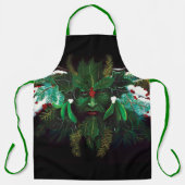 Tablier Noël Homme vert (Recto)