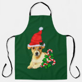 Tablier Noël Jack Russell Terrier (Recto)