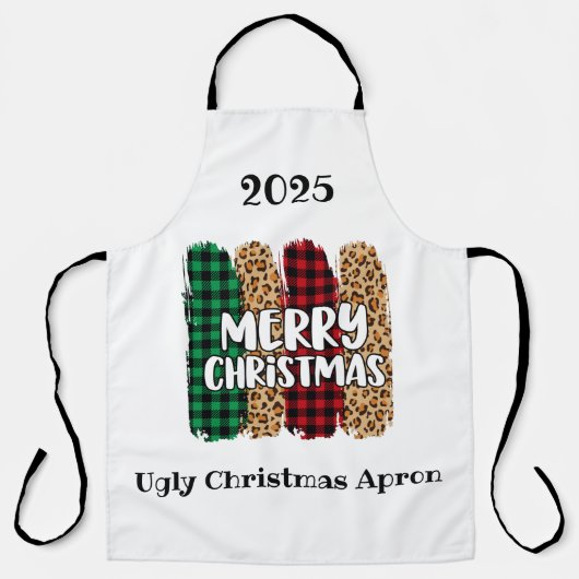 Tablier Noël laid 2020 (Recto)