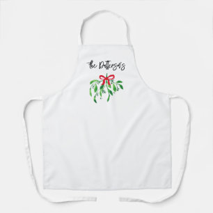 Tablier Noël Mistletoe NOM Festive Festive Festive