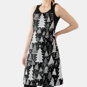 Tablier Noël monochrome (Insitu)