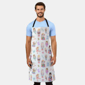 Tablier Noël Motif Nutcracker (Porté)