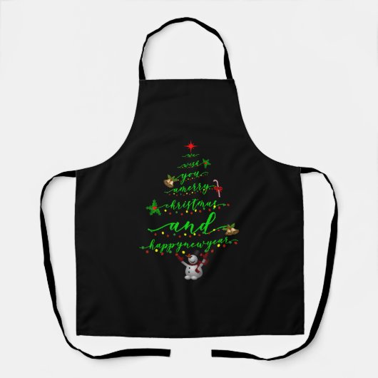 Tablier Noël Noël (Recto)