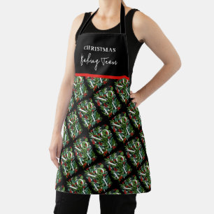 Tablier Noël NOEL Green et Berries
